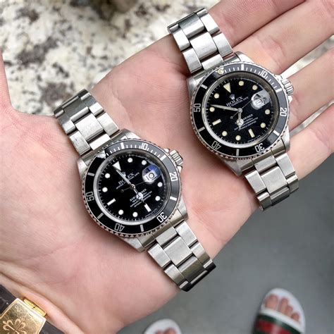 rolex submariner 16800 vs 16610.